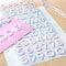 12 Packs: 117 ct. (1,404 total) Pink Iridescent Foil Alphabet Stickers by Recollections™